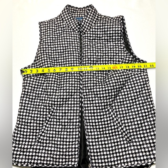 Vest Puffer Karen Scott Sport Vest black and white - Picture 12 of 13